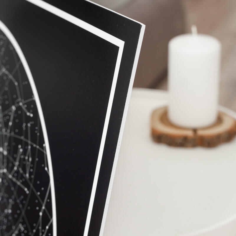 Зоряне небо на пластику